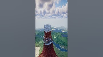 Tokyo Tower Minecraft Build Timelapse | #minecraftbuilding #minecraft