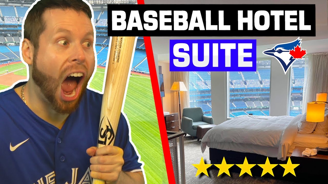 Staying The Night In A Baseball Hotel! (Blue Jays Marriott Suite)