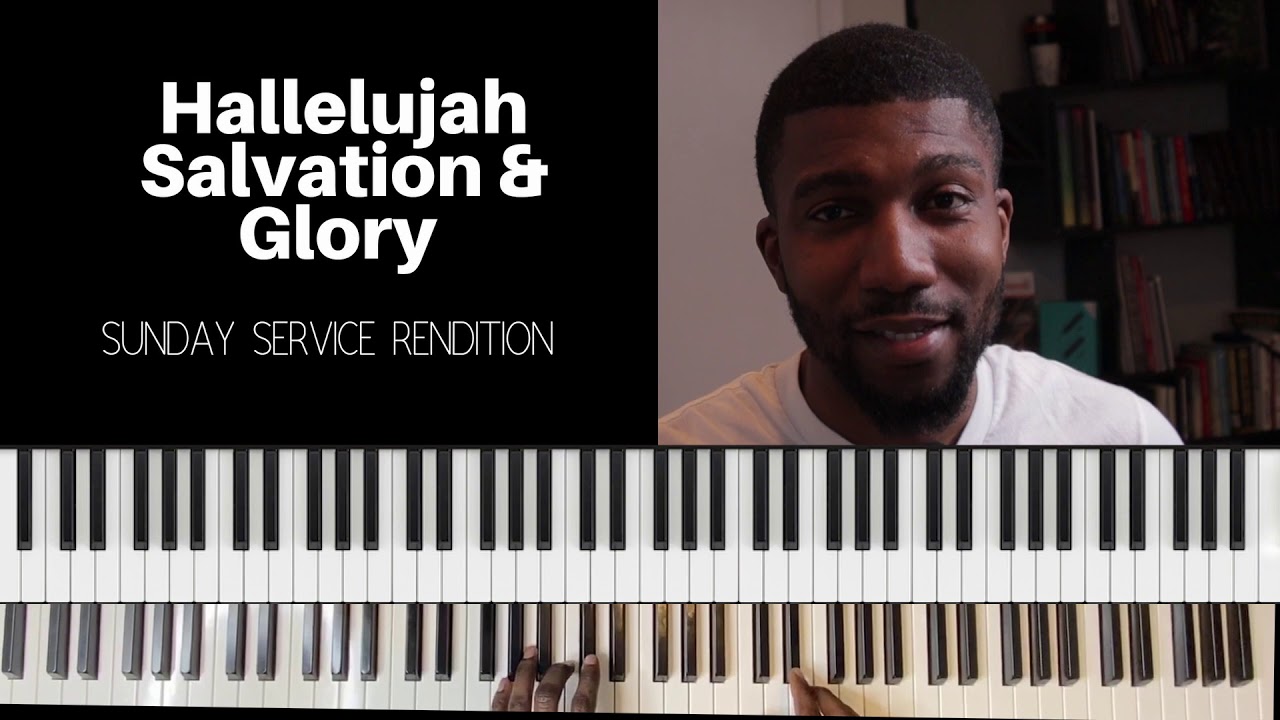 Hallelujah Salvation & Glory Sunday Service Piano Tutorial YouTube