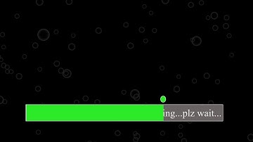 Progress Bar Fast 1Min with indicator MMXVII  FiliFilm loading plz wait bubble