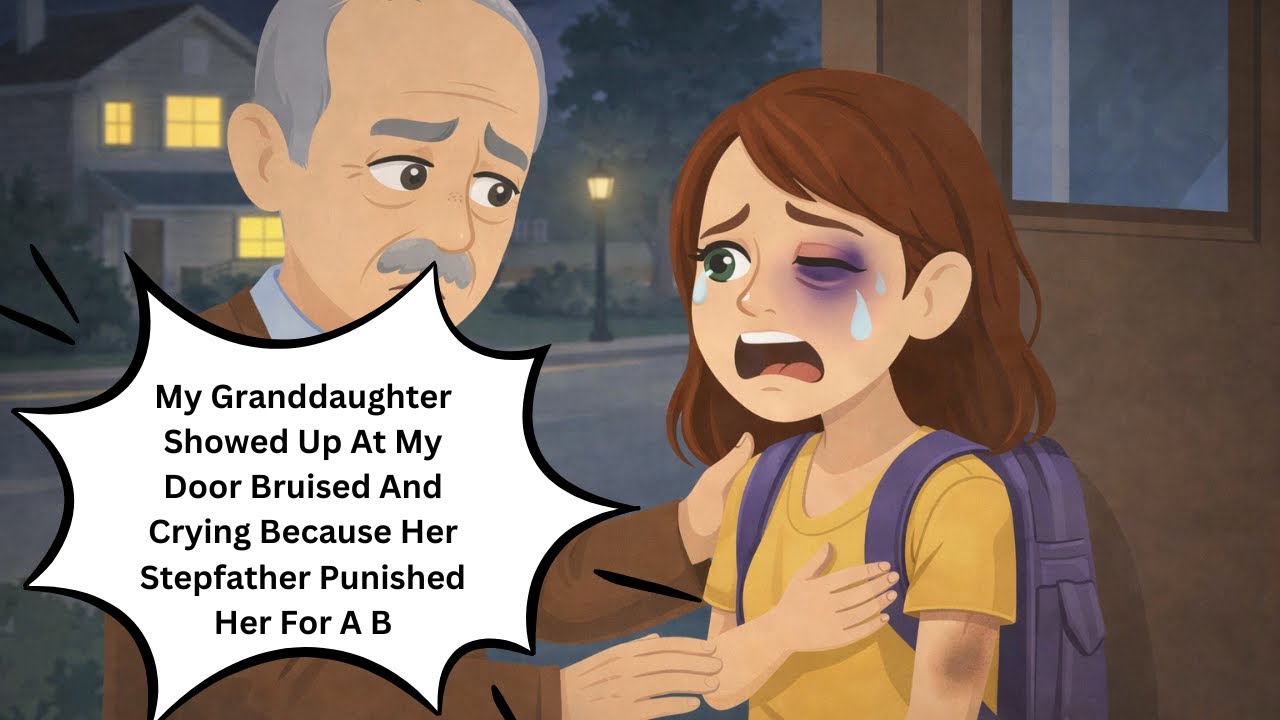 My Granddaughter Showed Up At My Door Bruised And Crying Because Her Stepfather Punished Her For A B