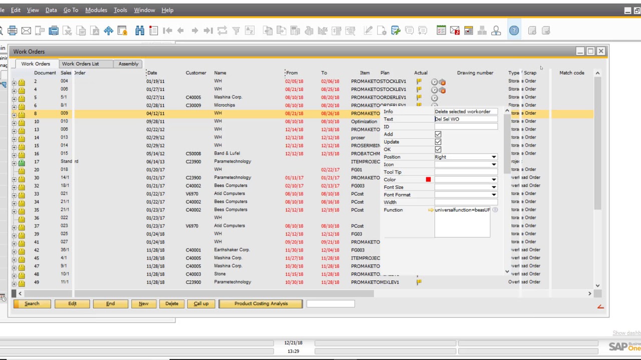 How to Create a Beas Manufacturing Script button - YouTube