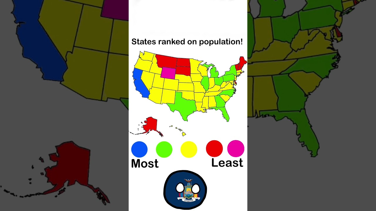 States ranked on population! | 
