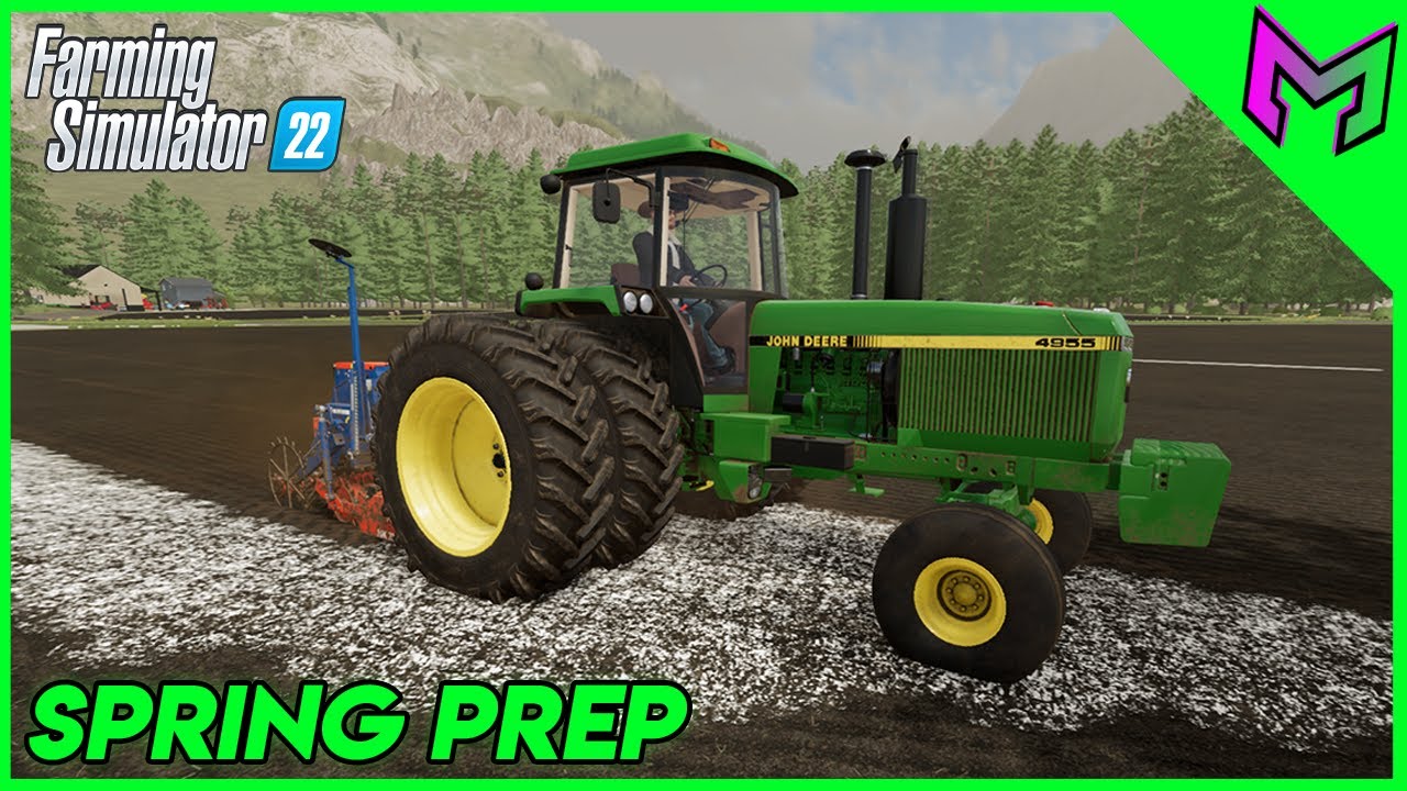 Spring Field Prep! | Umbreon Valley #10 | Farming Simulator 22