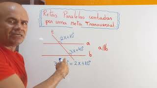 Ângulos entre retas paralelas  Parte 02