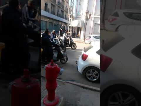 مظاهرات عنيفة بولاية شلف على المباشر