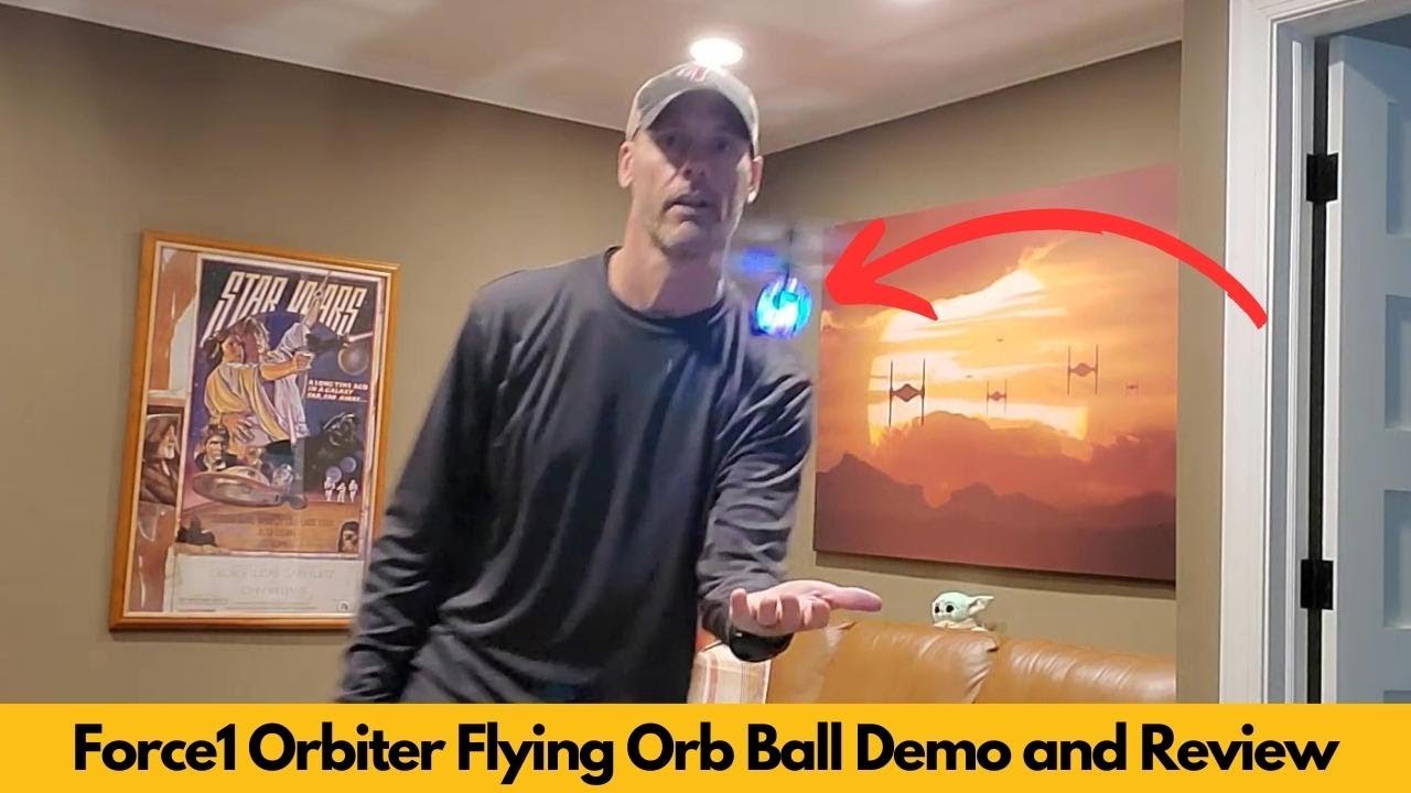 Force1 Orbiter Flying Orb Ball Demo and Review