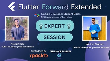 Flutter Forward Extended 2023 | Expert Session | GDSC SIES GST