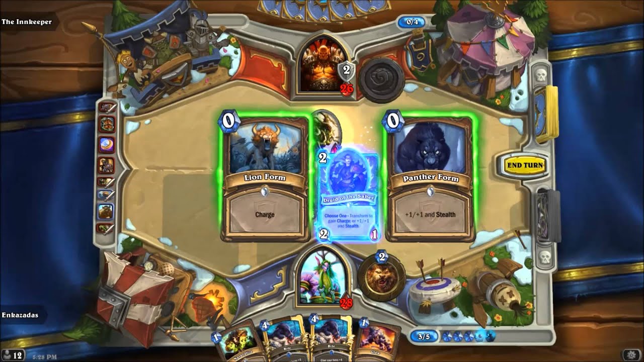 Hearthstone | Is This Your Card - Druid of the Saber