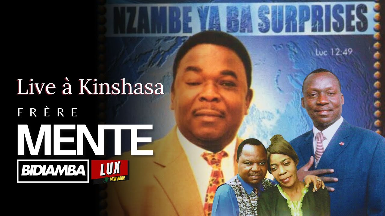 Frère MENTE Live a Kinshasa (VHS, 2003)