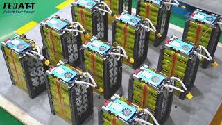 Inside FEBATT Lithium Battery Factory | Power Battery Solutions