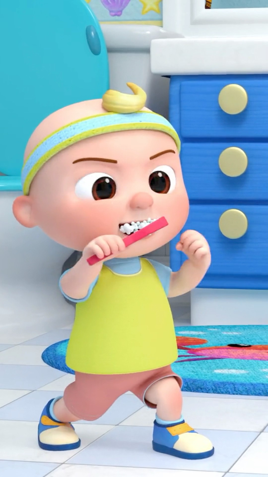 Brush your Teeth ? EVERY Morning! It's as easy as ABC! #cocomelon #shorts