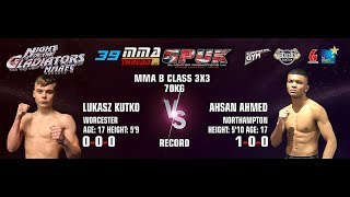 Download Lagu GPUK Night of the Gladiators 39: Lukasz Kutko vs Ahsan Ahmed MP3