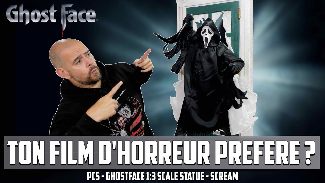 GhostFace Scream 1:3 Scale Statue PCS ! Quel Est Ton Film D'horreur Préféré ?