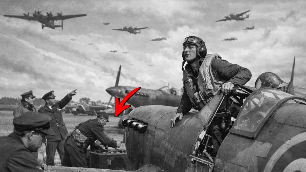 His Guns Went Silent: The Spitfire Pilot Who Kept Attacking 200 Bombers Over London Sept 1940 RAF