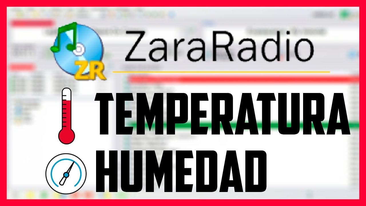 🔴BEAUTIFUL WEATHER 1.0🔴  ✅Configurar TEMPERATURA Y HUMEDAD✅ en 💥ZARA RADIO y ZARA STUDIO 2022💥