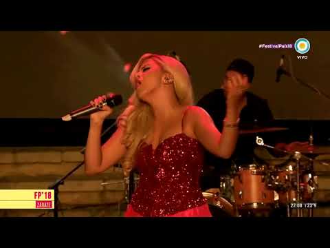 Antonella Fernandez en el Festival de Tango de Zarate 2018