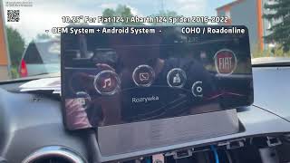 Fiat 124 Spider Head Unit CarPlay/Android Auto Upgrade | AliExpress