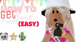 How To Get Cool Fonts Easy Emischxrmo