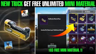 New Trick Get Free Unlimited Mini Material In Bgmi & Pubg | How To Get Free Material In Bgmi Pubg  screenshot 3