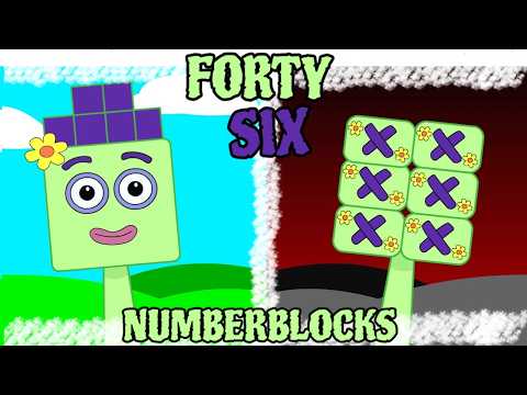 My Sprunki OC: Forty Six (from Numberblocks)