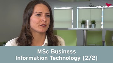 Edinburgh Napier University | TBS | MSc Business Information Technology [2/2]