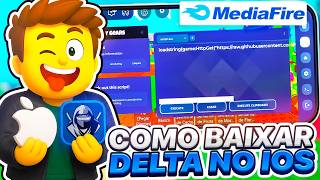 ✅COMO BAIXAR Executor DELTA no IOS (100% ANTI BAN) + USAR Script Blox Fruits SEM KEY MOBILE!