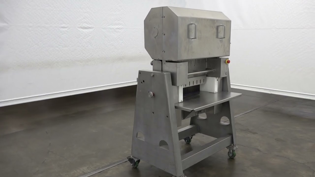 Grasselli slicer demonstrated in a kitchen setting