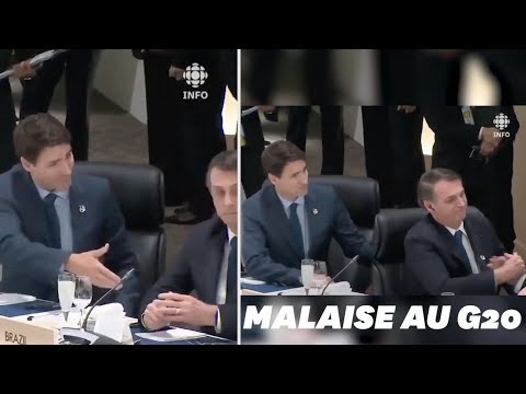 Jair Bolsonaro met un vent à Justin Trudeau au G20
