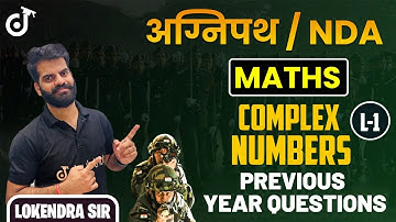 Complex Numbers | Previous Year Questions | NDA Maths Classes | Navy Maths Class | Doubtnut Defence
