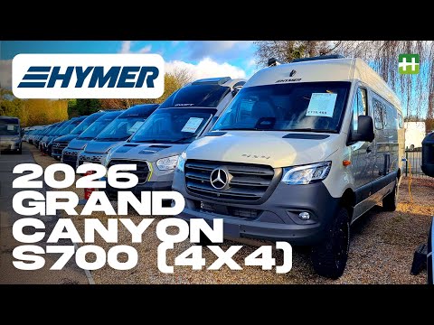 2026 Hymer Grand Canyon S 700 4x4 | New Campervan Video Tour