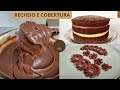 Recheio de Brigadeiro PERFEITO | cremoso e em ponto de bico, para rechear e cobrir bolo