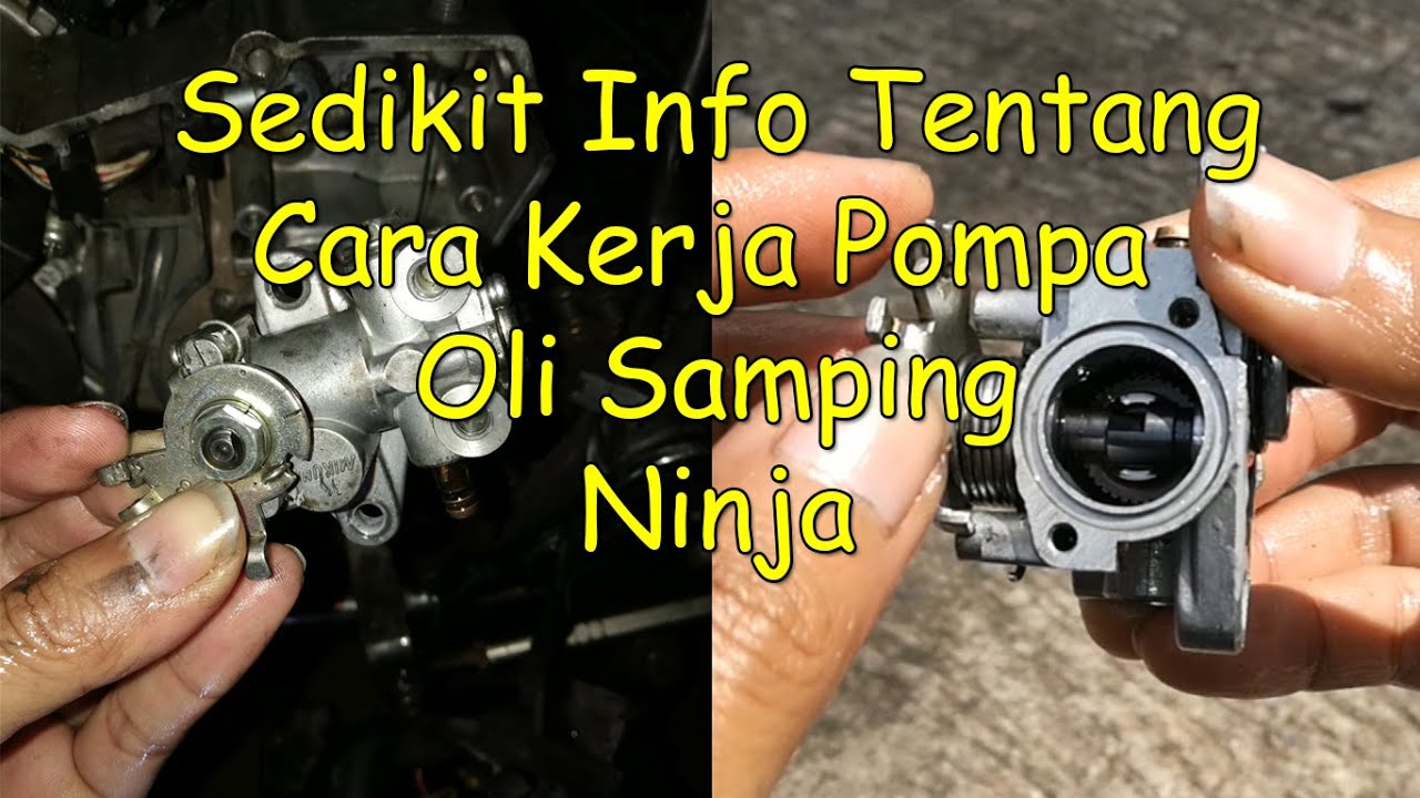 Cara Kerja Pompa Oli Ninja
