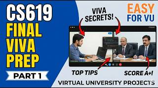 CS619 Final Viva Preparation Guide | Virtual University Projects | Part 1 screenshot 5