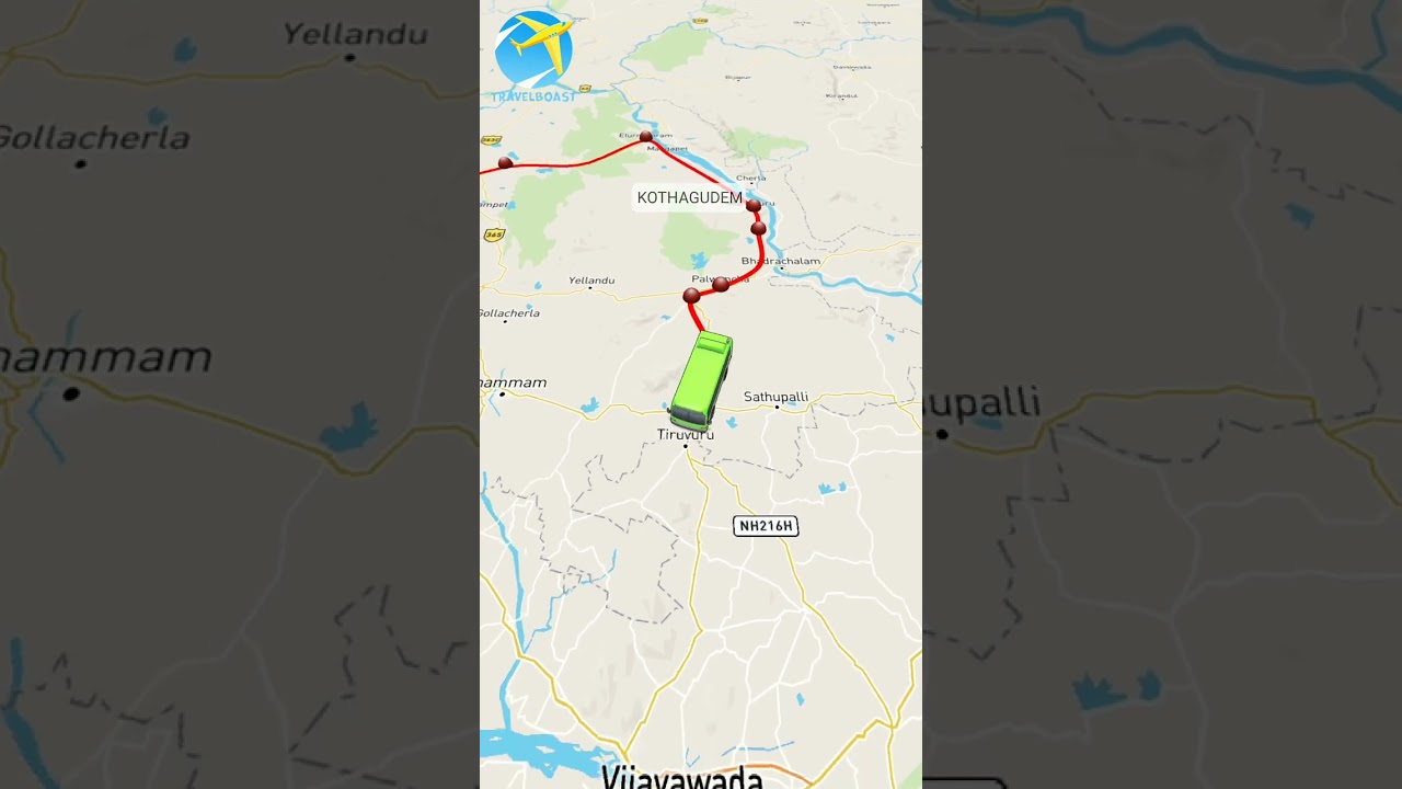 TGSRTC - WARANGAL TO GUNTUR BUS 