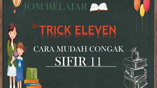 TEKNIK PANTAS CONGAK SIFIR 11