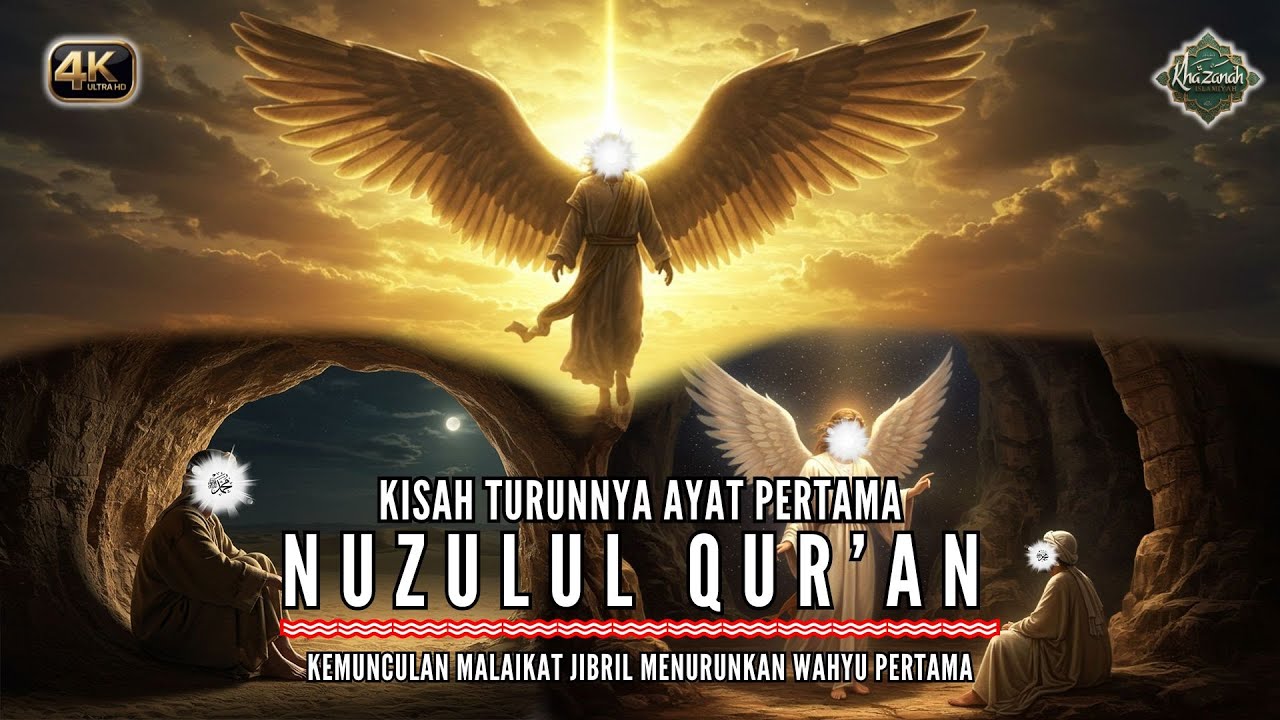 Sejarah Nuzulul Quran ‼️ Ketika Malaikat Jibril Muncul dan Langit Terbuka! Membawa Wahyu Pertama!