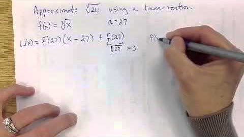 Linearization example 2