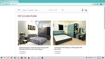 Website bán đồ nội thất - ASP.NET Core MVC