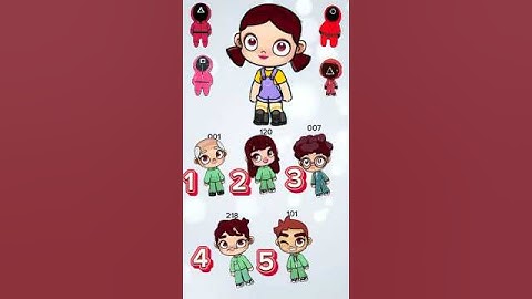 Squid game  picks one vs Avatar World #avatar #pazu #shorts