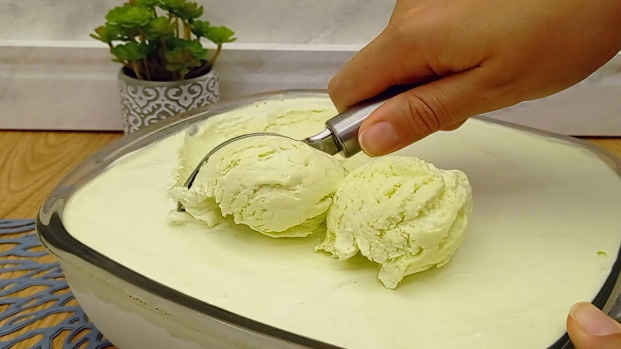 ✅Sorvete de abacate com leite condensado muito cremoso e simples de fazer