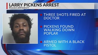 Who is Larry Pickens suspect in Campbell Clinic shooting