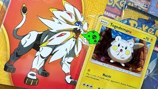 NEW SUN & MOON TOGEDEMARU PROMO 2 PACK BLISTER - 2 BOOSTER PACKS   MINI BINDER!