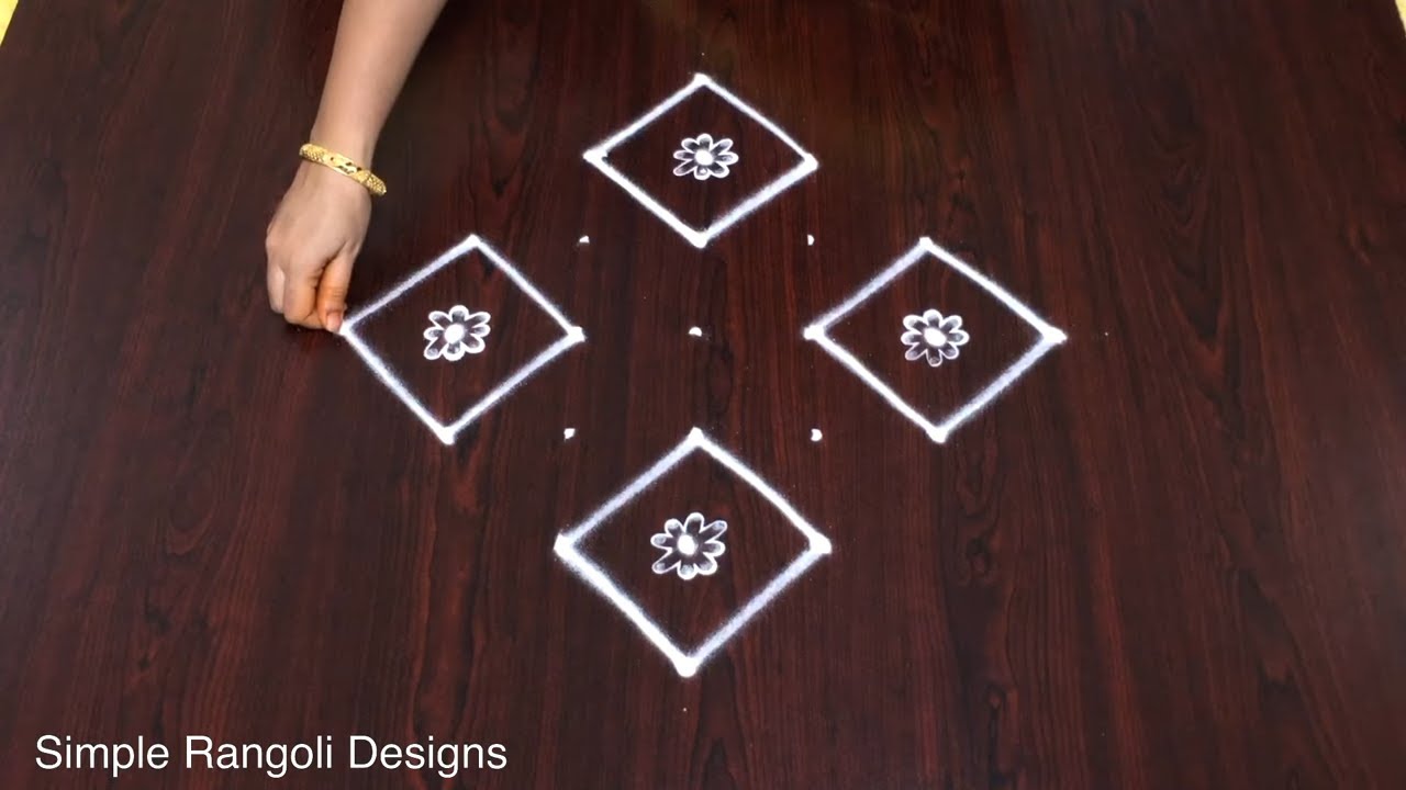 7 Dots Rangoli