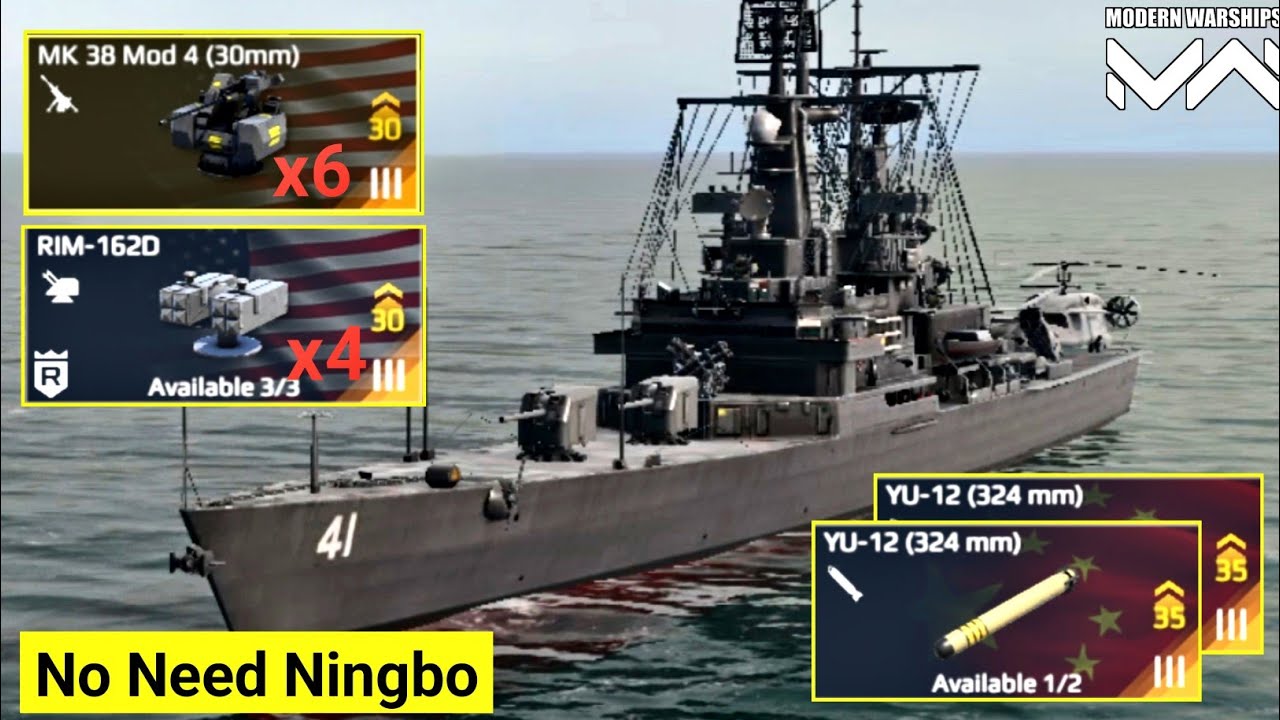 Arkansas After Buff Review & Gameplay Modern warship Alpha Test - YouTube