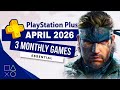 PlayStation Plus Essential April 2026 Monthly Games | PS Plus April 2026