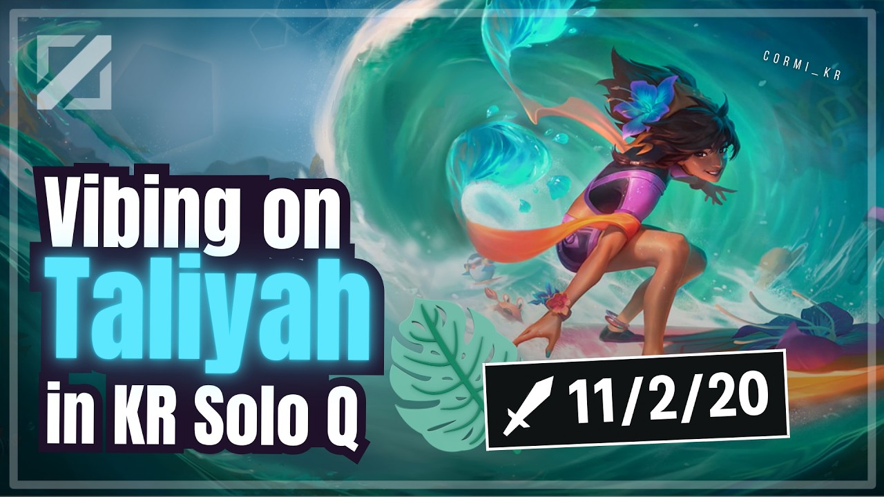 Vibing on TALIYAH in KR Solo Queue