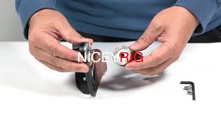 Niceyrig//Wooden Handle with Arri Rosette Mounts