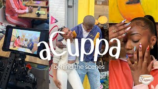 We Started Our Own Interview Show Acuppa Show, Behind The Scenes Vlog Ft Host