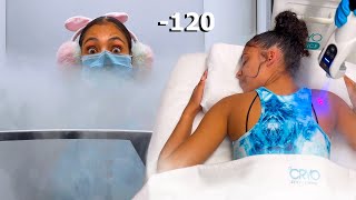 Famous ASMR: I tried a Full Body and Localized CRYO with BALM Massage at -120! Wealth